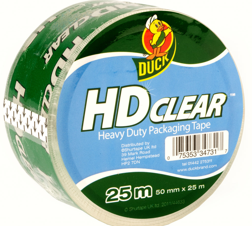 Heavy Duty Clear Packaging Tape - 50mm x 25m