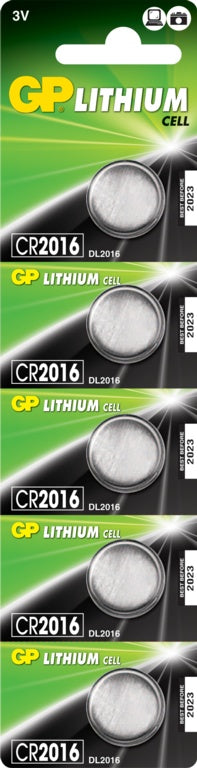 Lithium Button Cell Battery - CR2016 Card 5