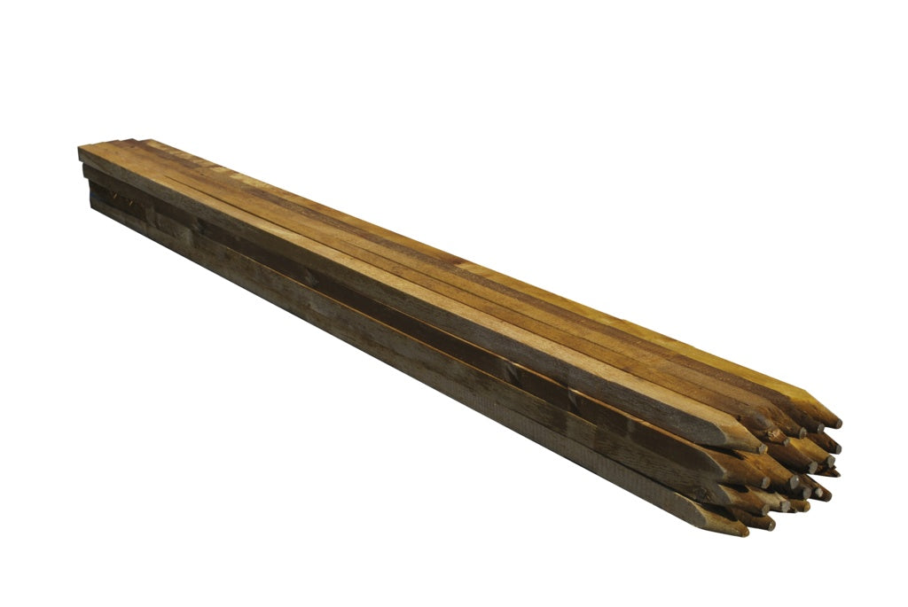 Square Pine Softwood Tree Stake (single) - 25mm x 1.22m