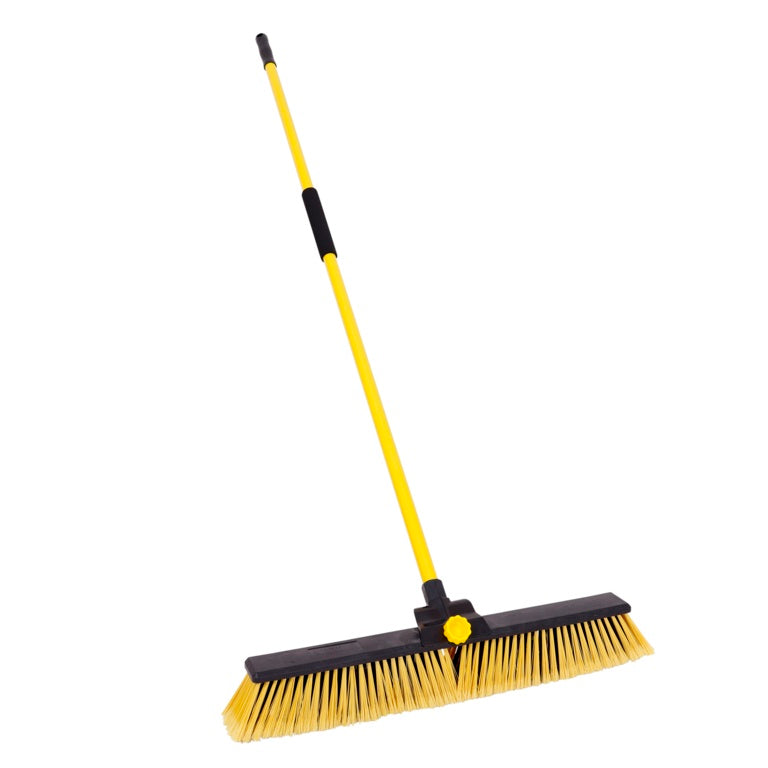 Large Bulldozer Brush With Handle - 24"