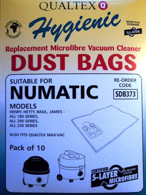 Henry AS200 Microfibre Bags - Pack of 10