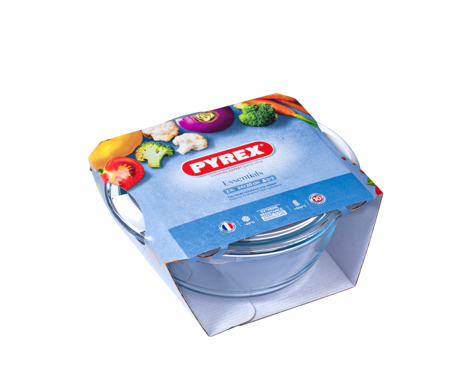 Essentials Round Casserole - 2.1L