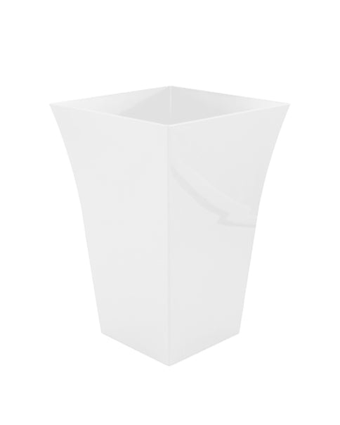 Large Upright Planter - White