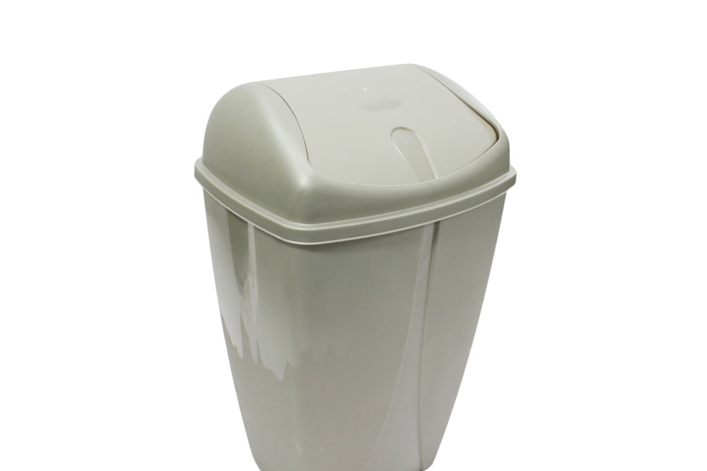 Swing Bin - 30L Metallic Silver