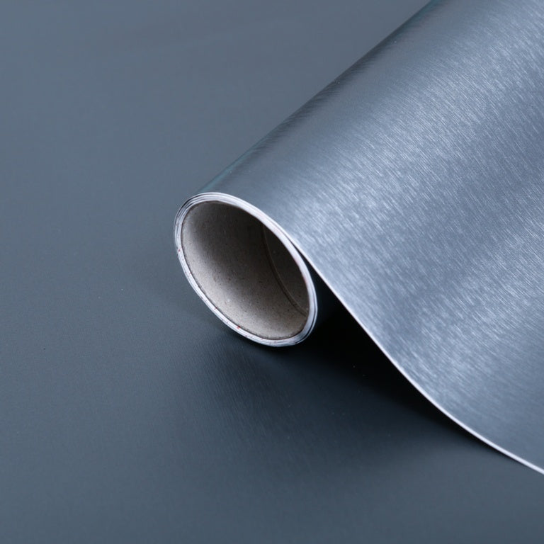 Self Adhesive Film - Metallic Brush - 45cm x 1.5m