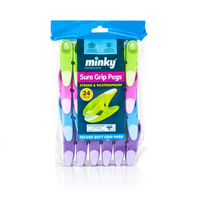 Sure Grip Pegs - Pack 24