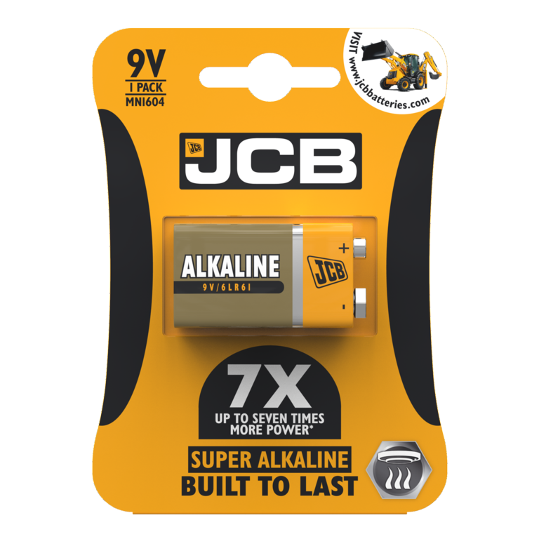 Super Alkaline 9v Cell Batteries - LR22