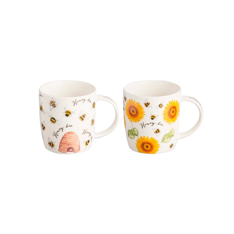 Honey Bee Mugs Assorted - 340ml