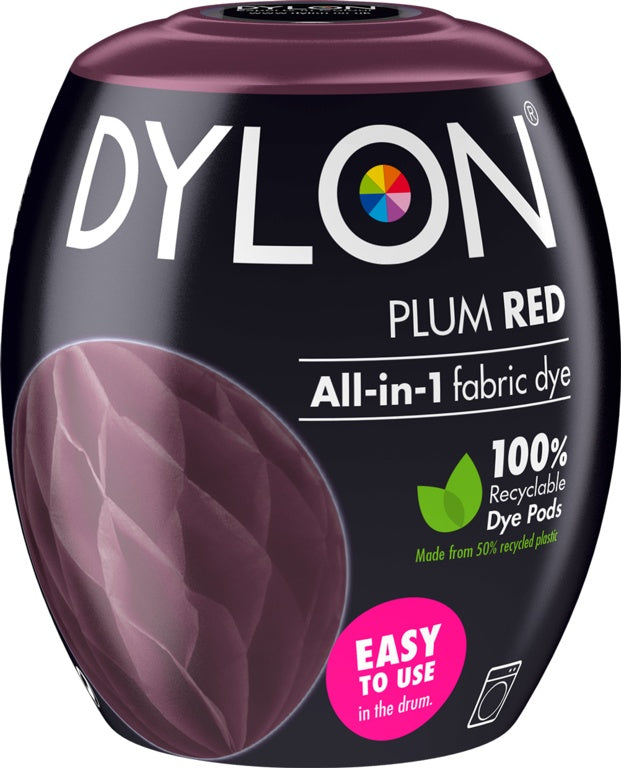 All in 1 Fabric Dye - Plum Red