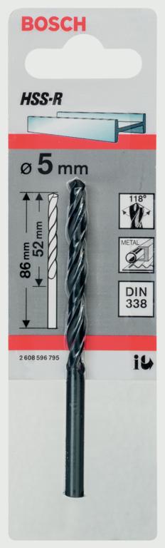 HSS Twist Point TEQ Drill Bit - 5mm