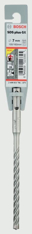 SDS Plus -5x - 7x100x160mm