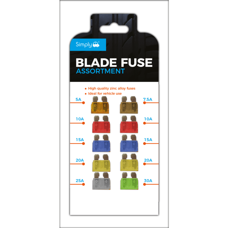 Blade Fuse Assortment - Pack 10