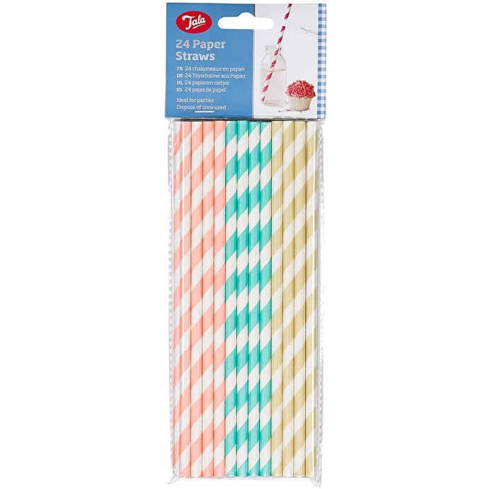 Paper Straws - Pastel