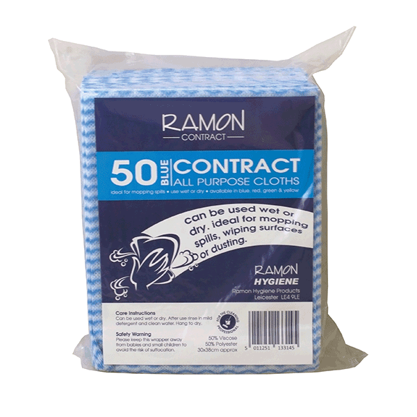 Contract All Purpose Cloths - Pack 50