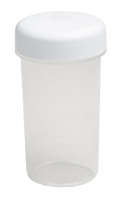 Cuisine Screw Top Beaker - 350ml Clear Ice White