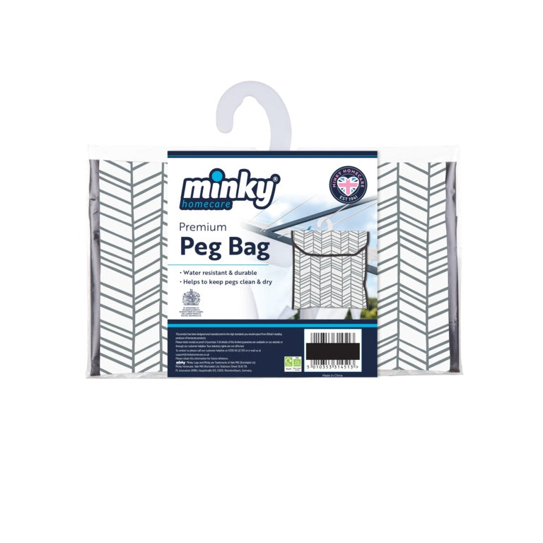 Premium Geometric Peg Bag