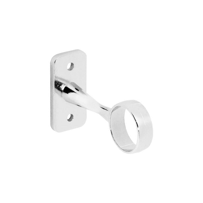 Chrome Plated Centre Bracket - 19mm Pack 2