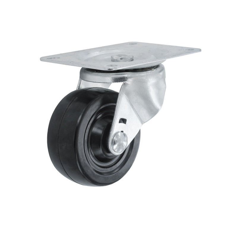 Swivel Castor Rubber Wheel - 64mm