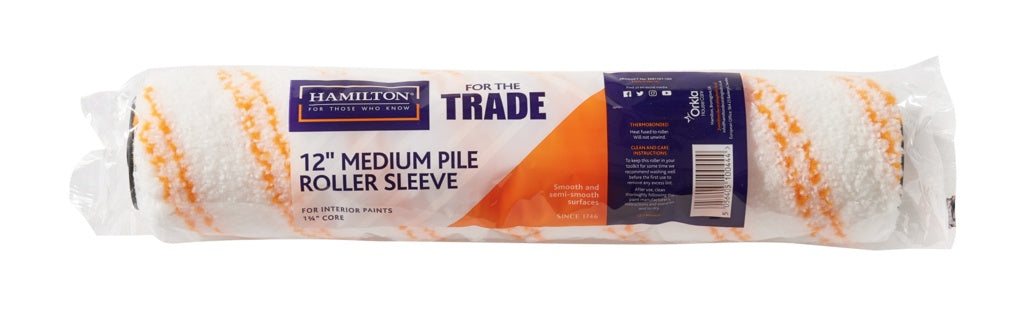 Medium Pile Roller Sleeve - 12"