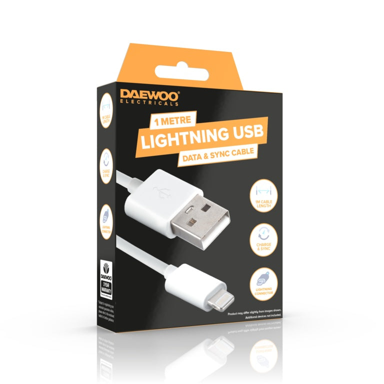 1m USB-A To 8 Pin Lightning 1a - Cable