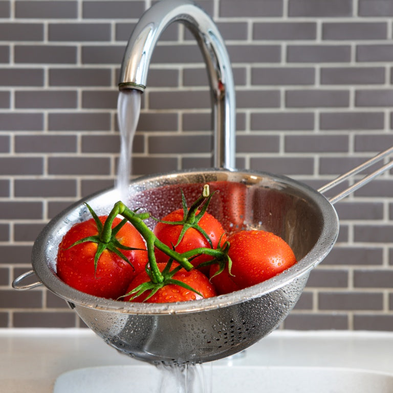 Stainless Steel Rice Colander - 20cm