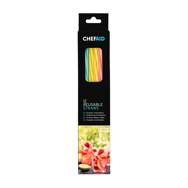 12 Reusable Straws