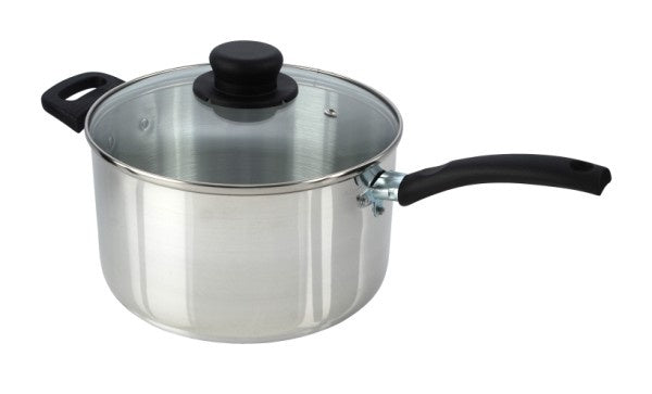 Sauce Pan & Glass Lid - 25cm
