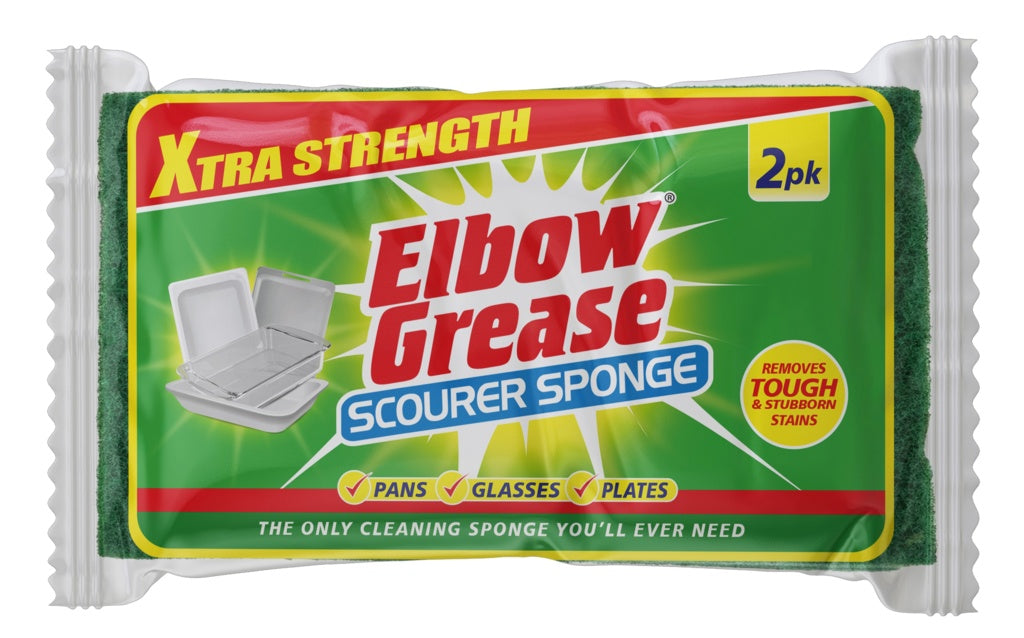 Super Strong Scourer Sponge - Pack 2