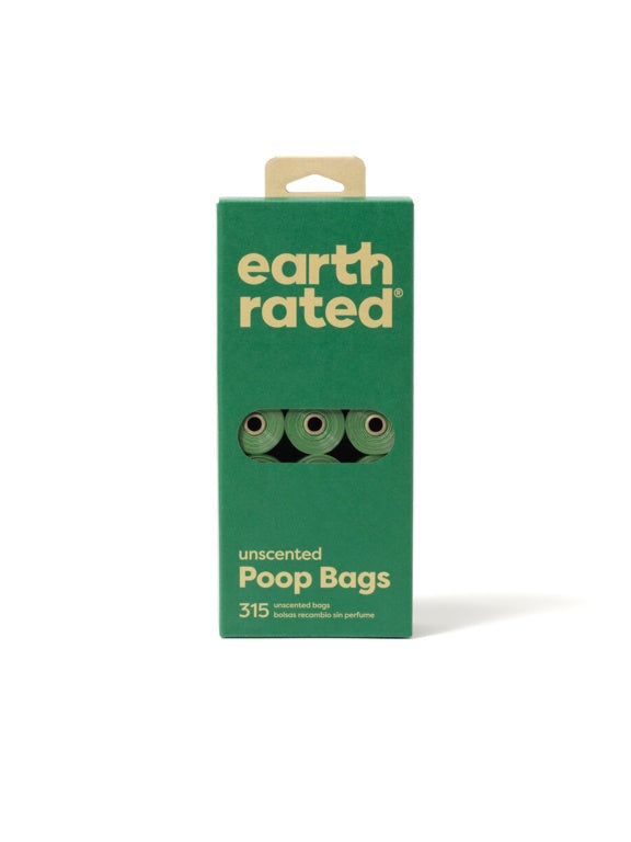 315 Poop Bags - 21 Rolls Unscented