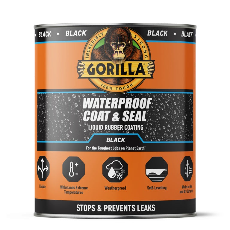 Waterproof Coat & Seal Black - 946ml