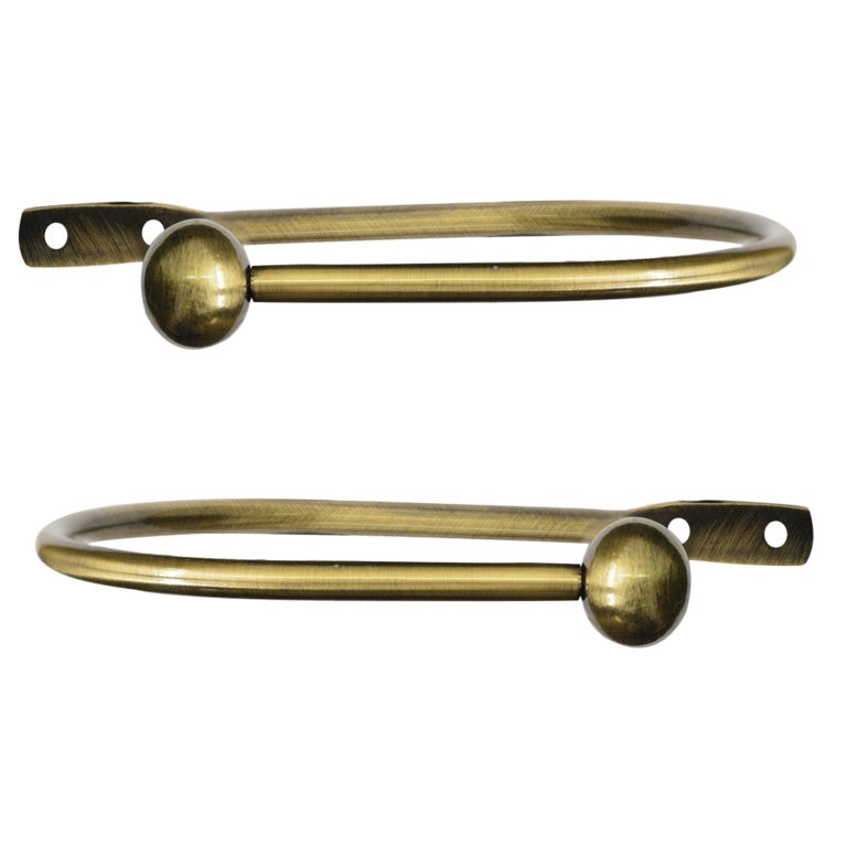 Cosmos Metal Holdback Antique Brass
