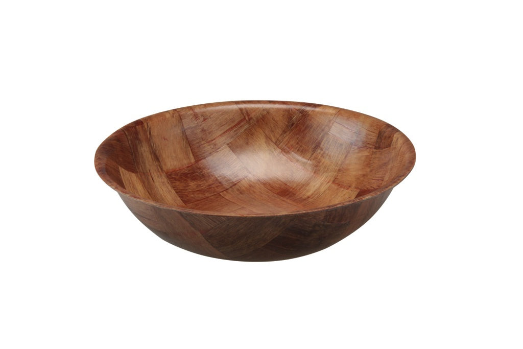 Woven Wood Bowl - 15cm