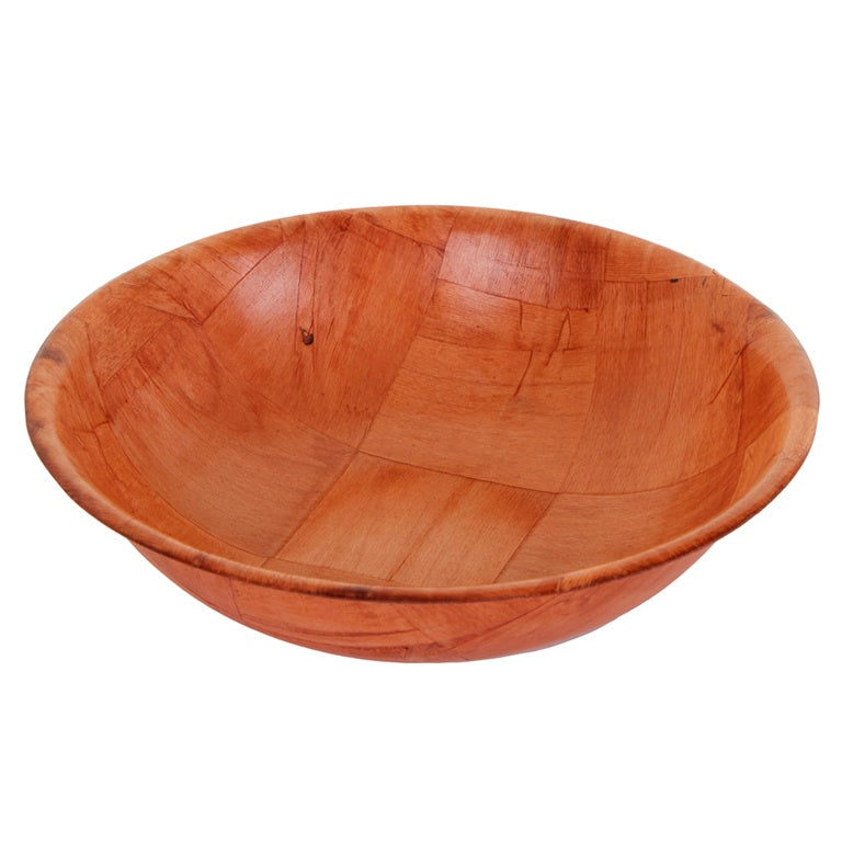Woven Wood Bowl - 25cm