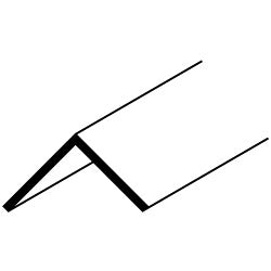 19mm Angle - 12 x 2.44m - Black