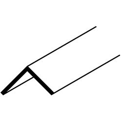 12.5mm Angle - 12 x 2.44m - Black