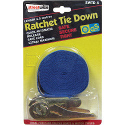 Ratchet Tie Down - 4.5m