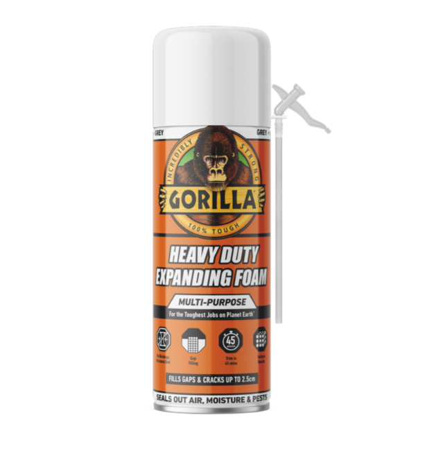 Gorilla Outdoor Weatherproofing Kit – All Weather Tape, Patch & Seal, Sealant & Expanding Foam
