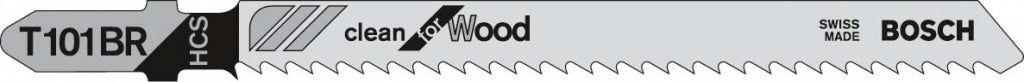 Clean For Wood Straight Jigsaw Blade - Pack 5
