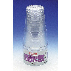 Tumblers (18) - 1/2 Pint (300ml)