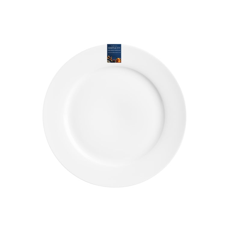 Simplicity Rimmed Side Plate - 23cm