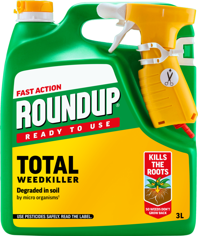 Fast Action Ready To Use Weedkiller - 3L