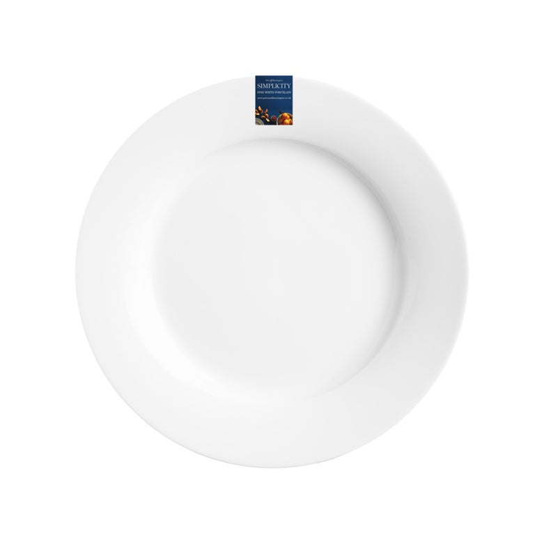 Simplicity Rim Dinner Plate - 27cm