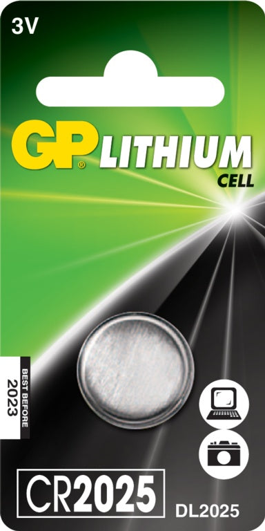 Lithium Button Cell Battery - CR2025 Single