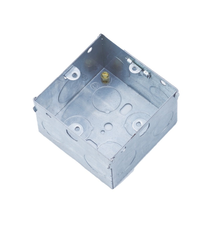 Metal Back Box 1 Gang - 47mm