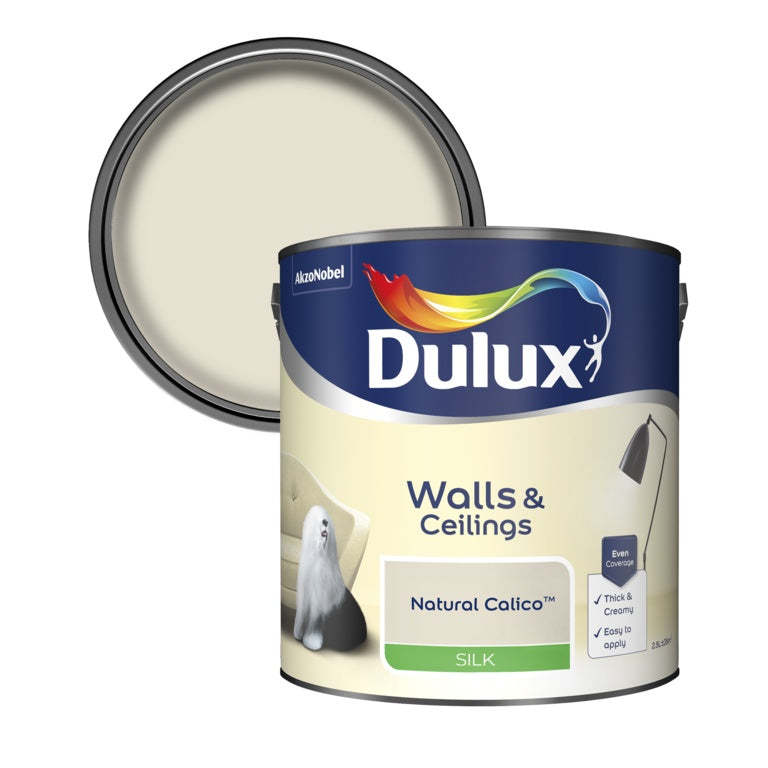 Silk 2.5L - Natural Calico