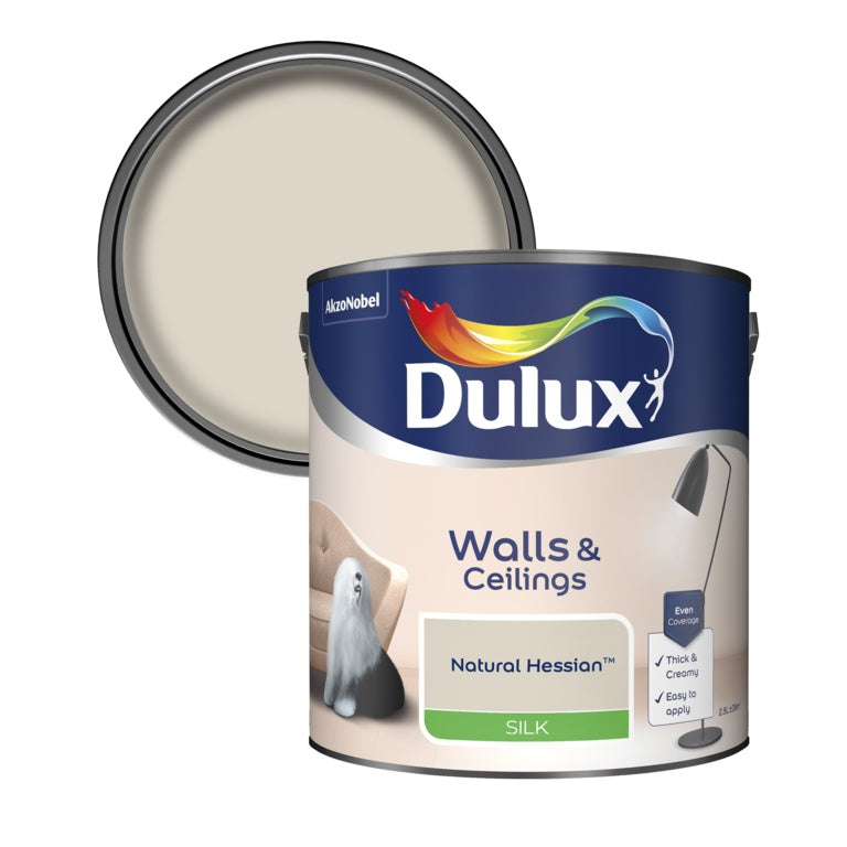 Silk 2.5L - Natural Hessian