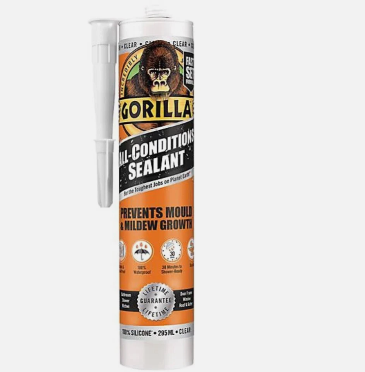 Gorilla Outdoor Weatherproofing Kit – All Weather Tape, Patch & Seal, Sealant & Expanding Foam