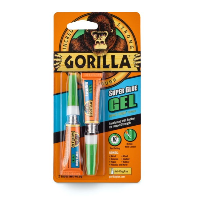 Gorilla Complete Home Repair Kit – Gorilla Glue, Super Glue Gel, Black Tape & Epoxy Bundle