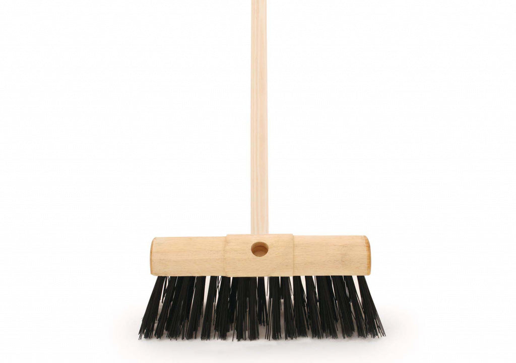 Saddle Back Broom & Handle - 13"
