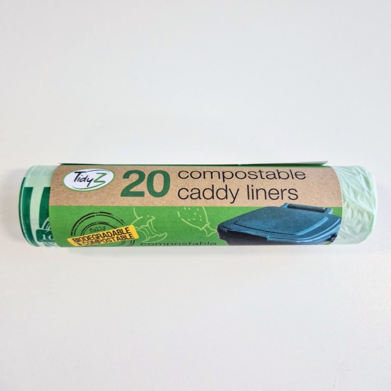 Compostable Caddy Liners - 5L Roll of 20
